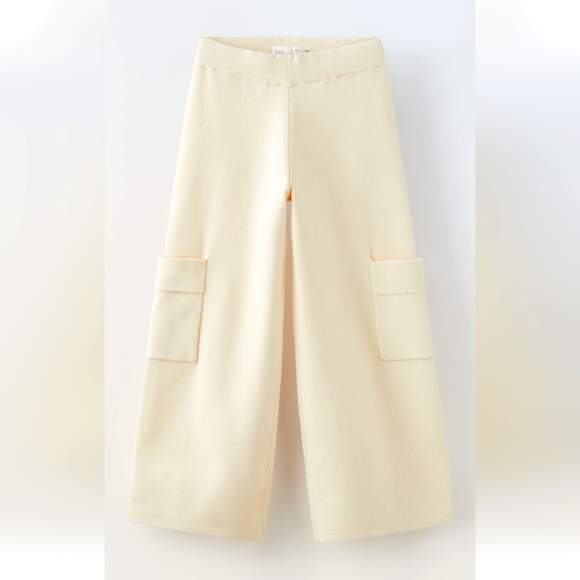 Zara beige cargo pants - Picture 1 of 4